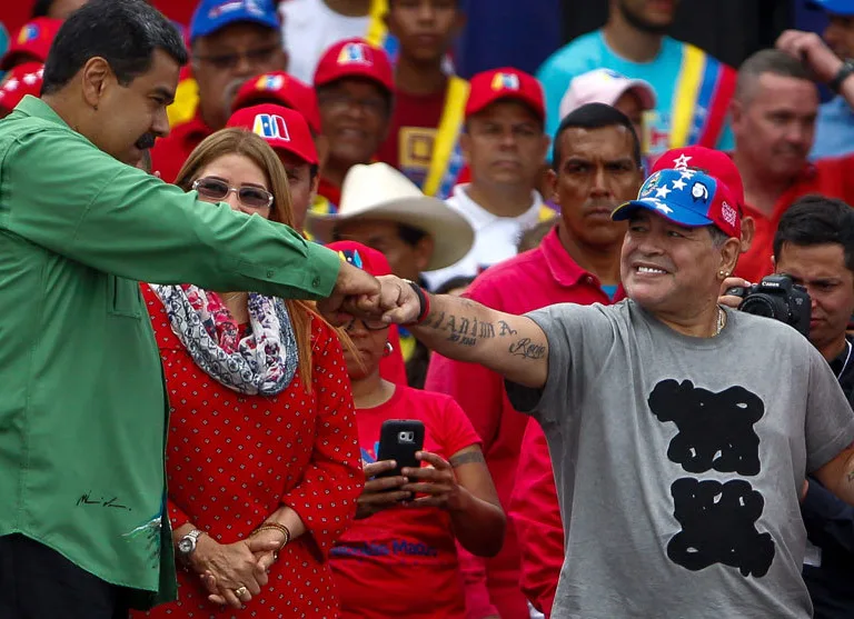 Maduro e Maradona